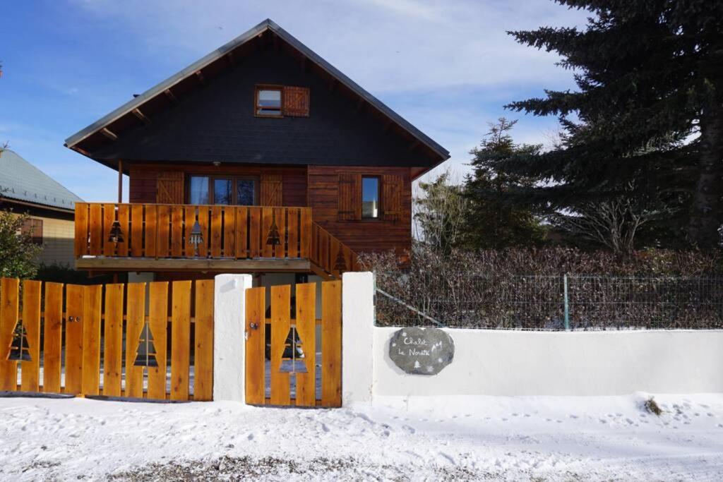 Le Nordik Chalet 3Etoiles Sauna Privatif Jardin Villa Saint-Pierre-dels-Forcats Kültér fotó