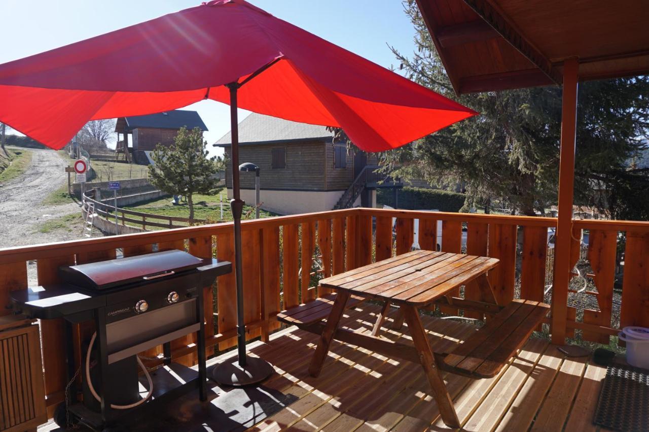 Le Nordik Chalet 3Etoiles Sauna Privatif Jardin Villa Saint-Pierre-dels-Forcats Kültér fotó